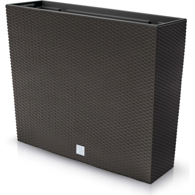 Prosperplast Truhlík vysoký RATO CASE s vkladem hnědý 58 x 18 x 49,8 cm – Hledejceny.cz