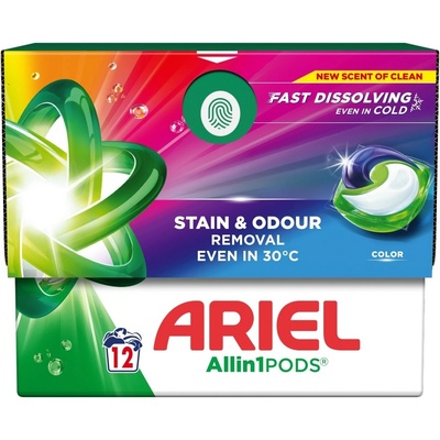 Ariel Stain Odour kapsle Color 12 PD