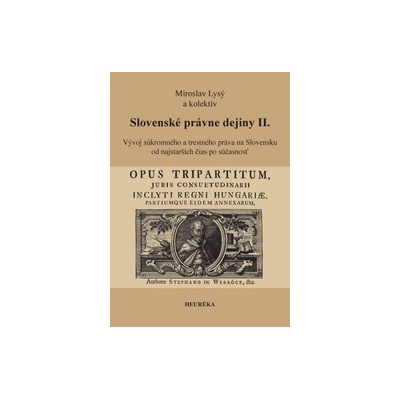 Slovenské právne dejiny II.