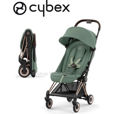 Cybex Coya Rose Gold Leaf Green 2024