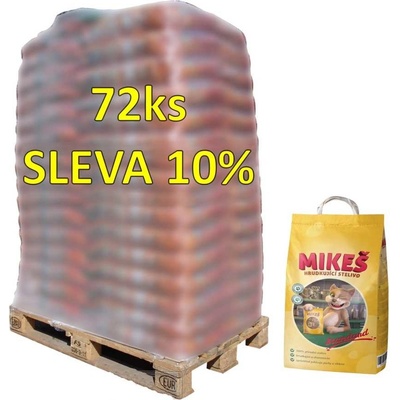 Mikeš Standard Natural hrudkující 72 x 10 kg