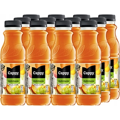 Cappy Džus multivitamin 52% 12 x 330 ml
