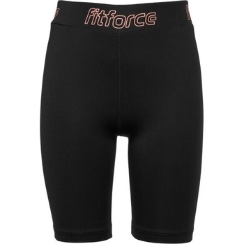 Fitforce MARGA dívčí fitness šortky černá