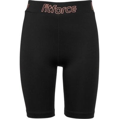 Fitforce MARGA dívčí fitness šortky černá