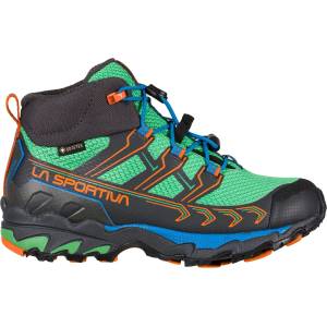 La Sportiva Детски туристически обувки La Sportiva Kid's Ultra Raptor II Mid GTX Walking boots - Carbon / Flame - размер 27 (EU) (702-2052-0111)