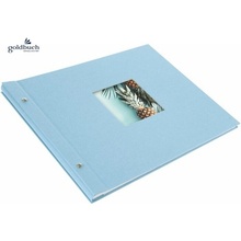 Šroubkové album klasik 39x31cm 28829 Goldbuch BELLA VISTA sky blue 28829