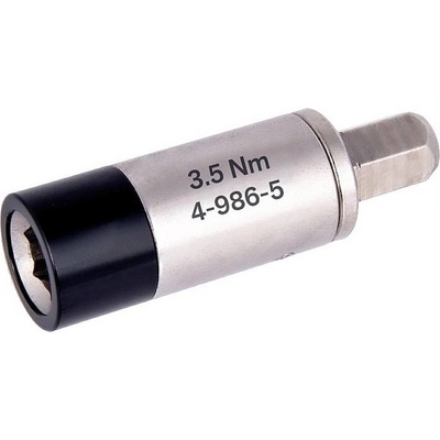 BERNSTEIN Tools for Electronics 4-986-5, momentový adaptér, prednastavené, 1/4 (6,3 mm), 3.5 Nm (max)