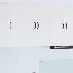 vidaXL Стенен шкаф PORTO Бял гланц 60 x 31 x 80 см Инженерна дървесина (885399)