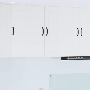vidaXL Стенен шкаф PORTO Бял гланц 60 x 31 x 80 см Инженерна дървесина (885399)