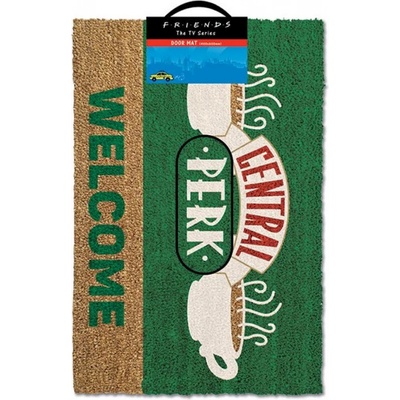 CurePink Friends Central Perk zelená GP85051 60 x 40 cm