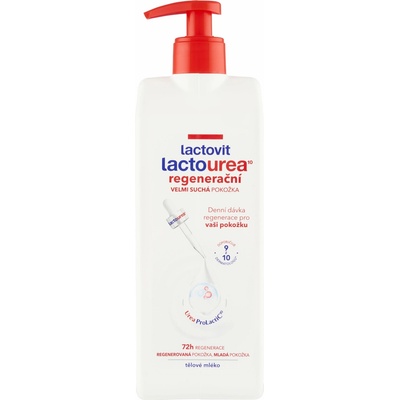 Lactovit Lactourea regenerační tělové mléko s dávkovačem 400 ml