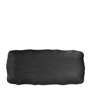 Horecano - Порцеланово плато правоъгълно 34x15см WILLOW BLACK-(HC-56883) (0156883)