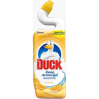 Duck 5v1 tekutý čistič WC s citrusovou vůní Citrus 750 ml