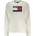 Tommy Hilfiger Дамски суитшърт с цип tommy hilfiger, Размер m, Цвят Бяло (dw0dw22564_biybl)