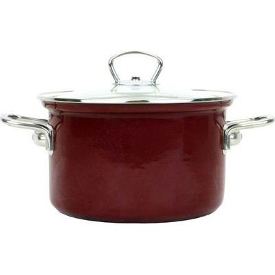 Belis smaltovaný hrniec s pokožkou pokrýva ECO-CERAMIC 16 cm/2,0 l