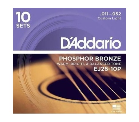 D'Addario EJ26-10P