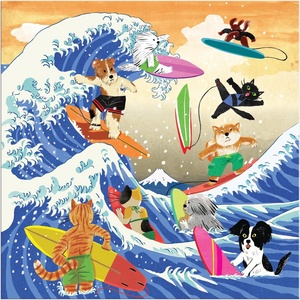 Galison - Puzzle The Great Surf - 500 piese
