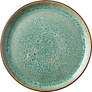 Bitz Зелена/черна десертна глинена чиния ø 17 cm Gastro Green/Black - Bitz (14110)
