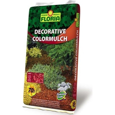 Agro CS Floria Decorative ColorMulch cihlová 70 l