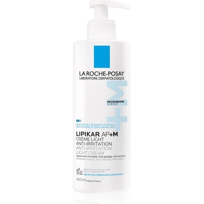 La Roche-Posay Lipikar AP+M Light Cream релипидиращ крем за суха към атопична кожа 400ml