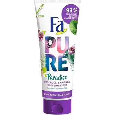 Fa Paradise Patchouli & Orange Blossom Scent sprchový gél 200 ml