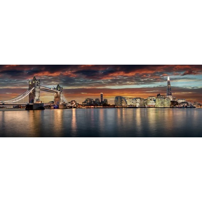 Art Puzzle - Puzzle Tower Bridge, London panorama - 1 000 piese