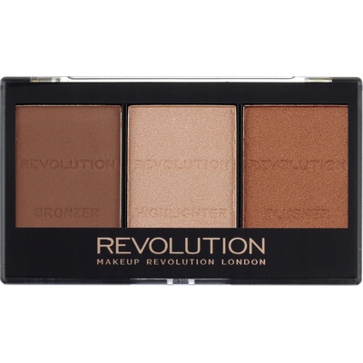 makeup Revolution Ultra Bronze Make-up 15 g – Zboží Dáma