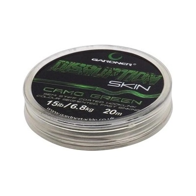 GARDNER šnúra Disruption Skin 25lb 20m Camo Green
