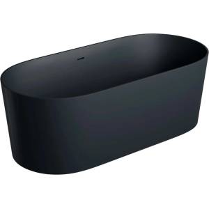 Omnires Ovo M+ - Свободностояща вана, 160х74 см, черен мат OVO160WWZPBLV (OVO160WWZPBLV)