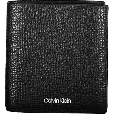 Calvin Klein kožená pánska peňaženka čierna