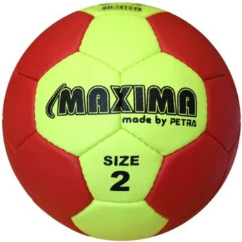Maxima Хандбална топка MAXIMA, Made by Petra - Ръчно шита, Размер 2