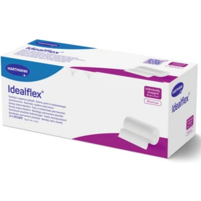Idealflex obväz elastický krátkoťažný 8 cm x 5 m 1 ks