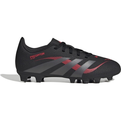 Adidas Юношески футболни бутонки Adidas Predator 4 Juniors Firm Ground Football Boots - Black/Grey