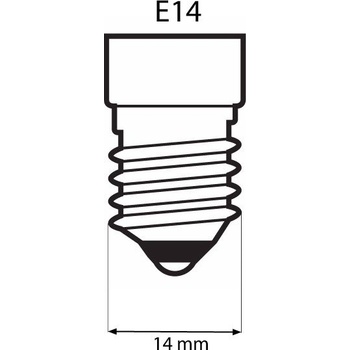 Eta RETRO LEDka svíčka 4W E14 Teplá bílá