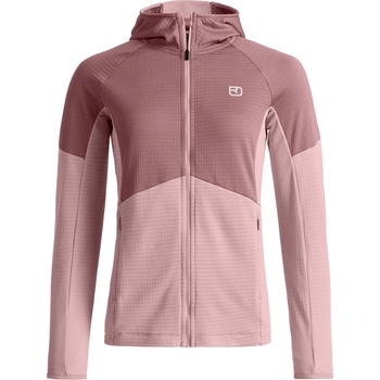 ORTOVOX Fleece Light Grid Hoody W Размер: S / Цвят: розов
