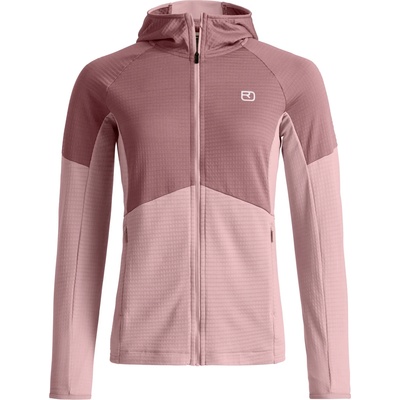 ORTOVOX Fleece Light Grid Hoody W Размер: S / Цвят: розов