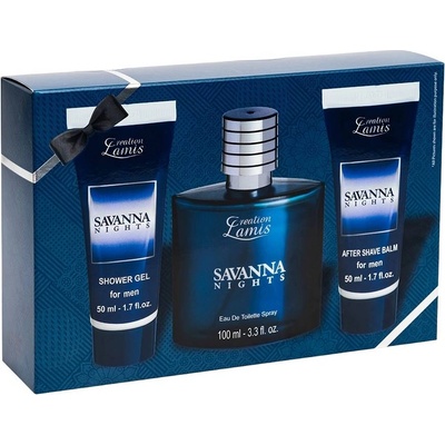 Creation Lamis Комплект Savanna Nights - Тоалетна вода, Душ гел и Афтършейв, 100 + 2 х 50 ml