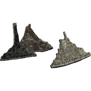 Weta Collectibles Комплект значки Weta Movies: The Lord of the Rings - Minas Tirith & Mount Doom (862402868)