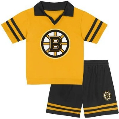 Outerstuff Detský Set Tričko Kraťasy Boston Bruins Charming Dude 2Pc Short Tee