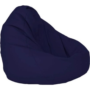 PUFRELAX Пуф, круша, 320л. , Nirvana Grande - Teteron Bleumarin, За открито, Перящ се калъф, Пълнеж от Полистиролни перли, 8323 (PUF-G-NGR-TEX-BLM) - topmarket