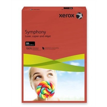 Xerox Копирна хартия Xerox Symphony, Наситено червена, 80 гр/м2, 500 листа (003R93954)
