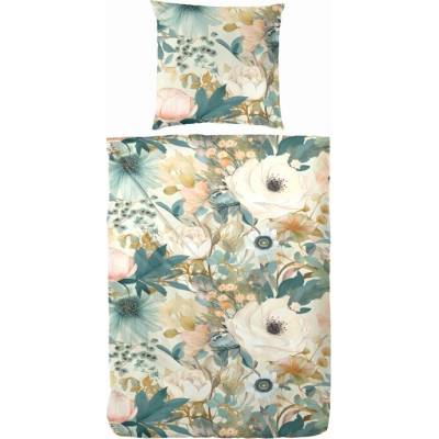 Sconto obliečky FLOWERS mätová 70x90 140x200
