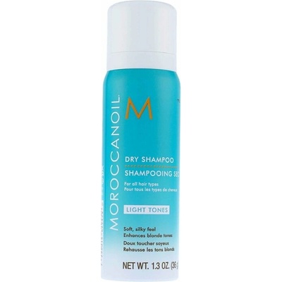 Moroccanoil Dry Shampoo Light Tones suchý šampón pre svetlé vlasy