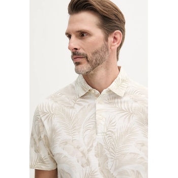 Hackett London Памучна тениска с яка Hackett London (HM563430)