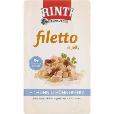 Rinti Filetto in Jelly Chicken & Lamb 100 g