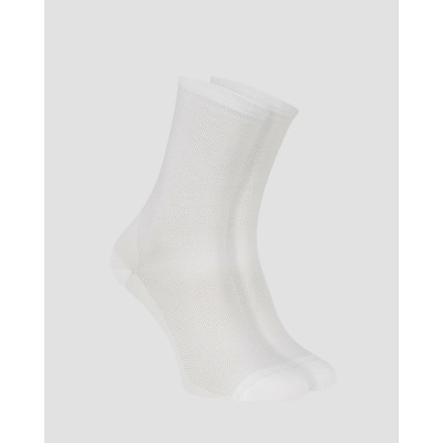 Isadore Cyklistické ponožky Signature Light Socks Biele