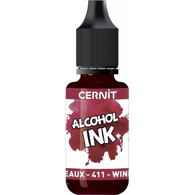 Cernit Alcohol Ink Akrylový tuš Wine Red 20 ml 1 ks