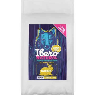 Ibero Natural Grain-free Rabbit Adult 14 kg