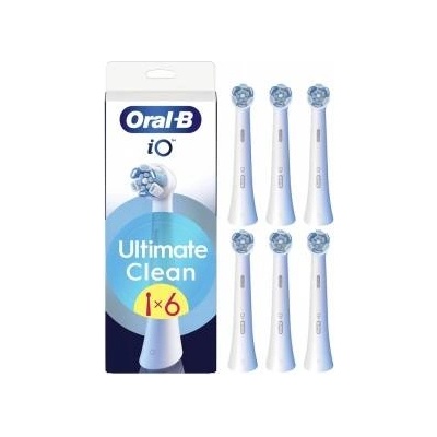 Oral-B Toothbrush tip Oral-B iO Ultimate clean, white, 6 pcs