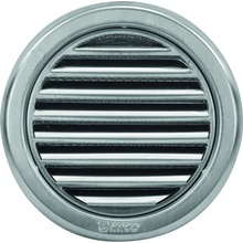 Haco kruhová se síťovinou NVM 125 mm nerez 0705